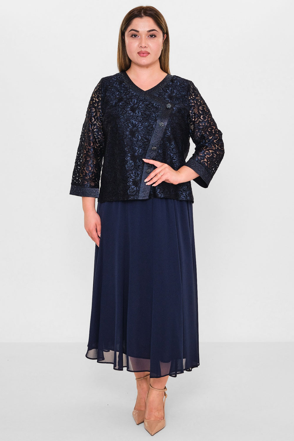 Gumanize - Plus Size Suit (GMZTK408-3578) - 8690200134630
