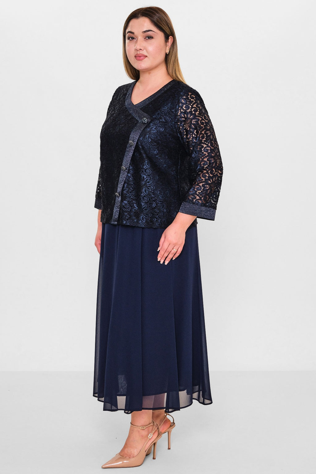 Gumanize - Plus Size Suit (GMZTK408-3578) - 8690200134630