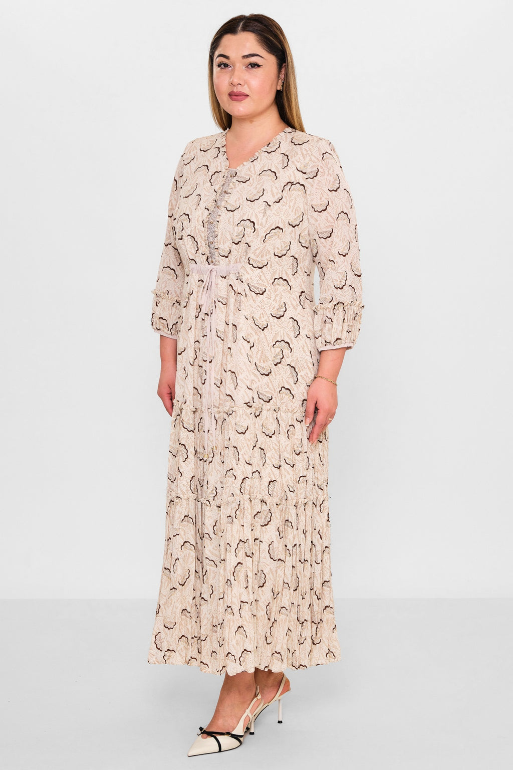 Gumanize - Plus Size Dress (GMZ2025-1163-7577) - 8690200134920