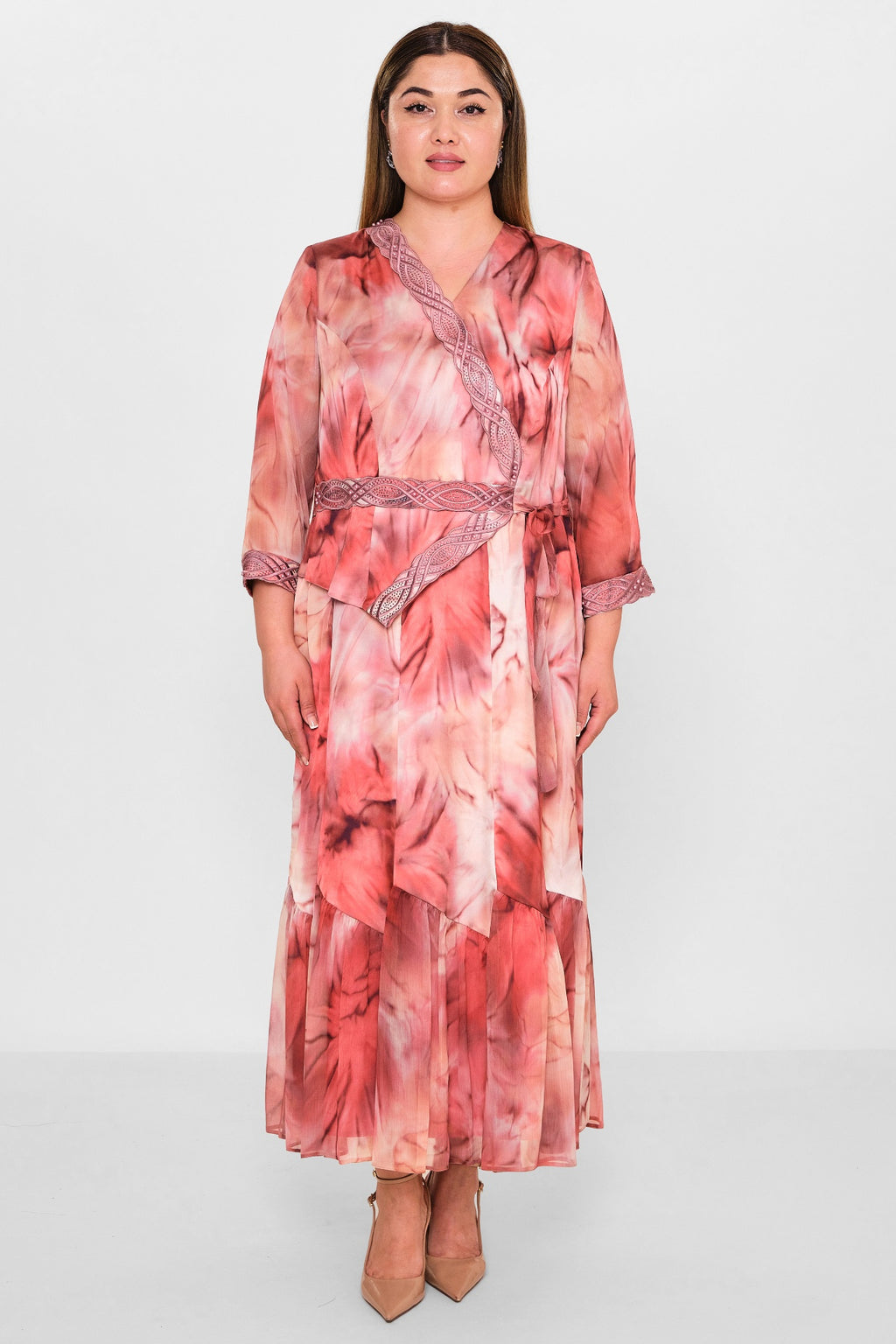 Gumanize - Plus Size Dress (GMZ2025-518-7628) - 8690200134951