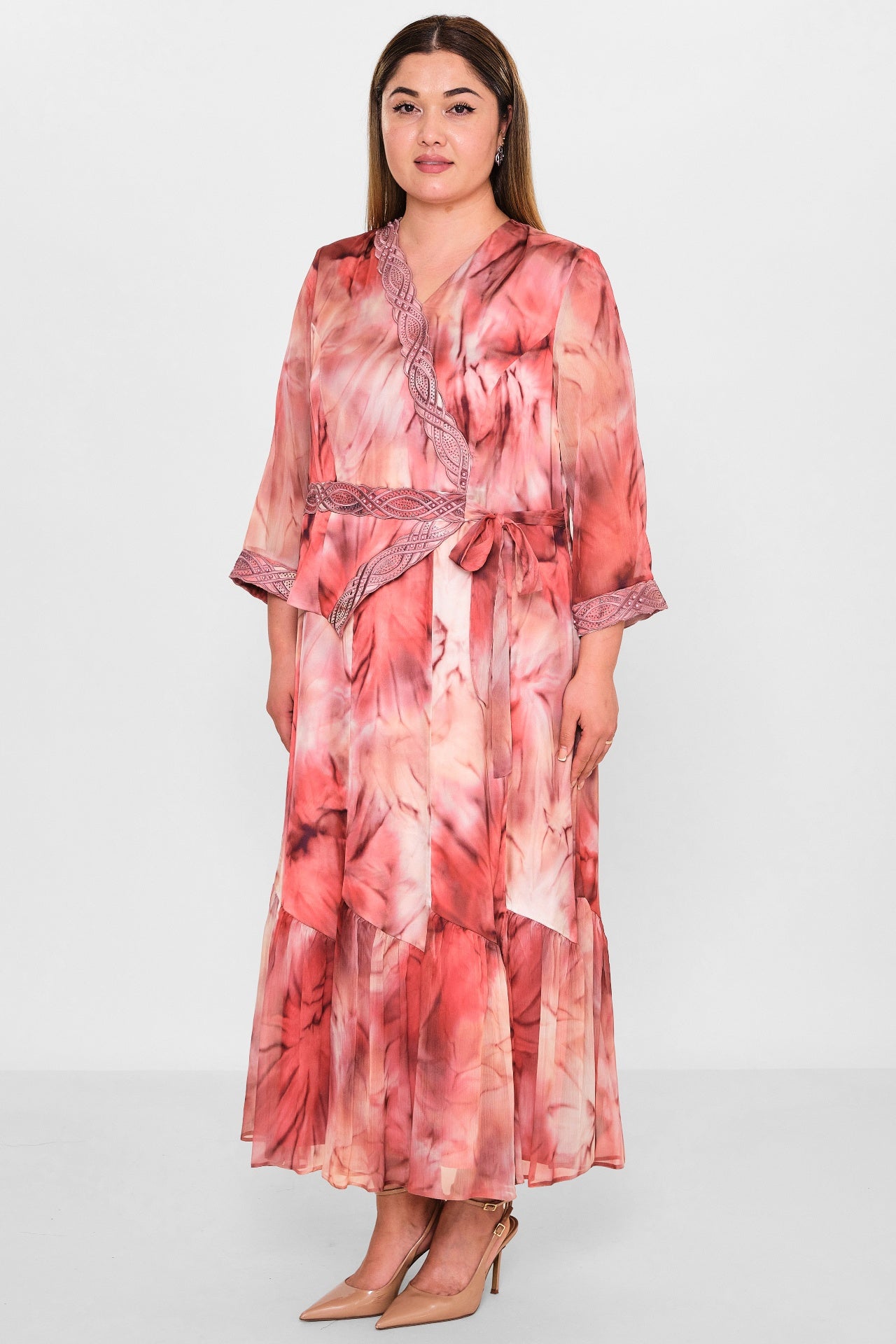 Gumanize - Plus Size Dress (GMZ2025-518-7628) - 8690200134951