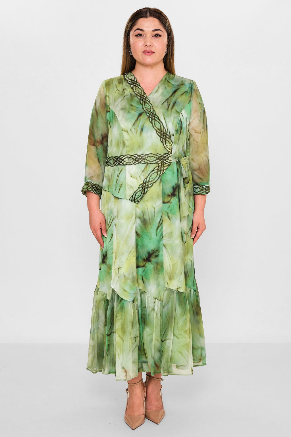 Gumanize - Plus Size Dress (GMZ2025-518-7628) - 8690200134968