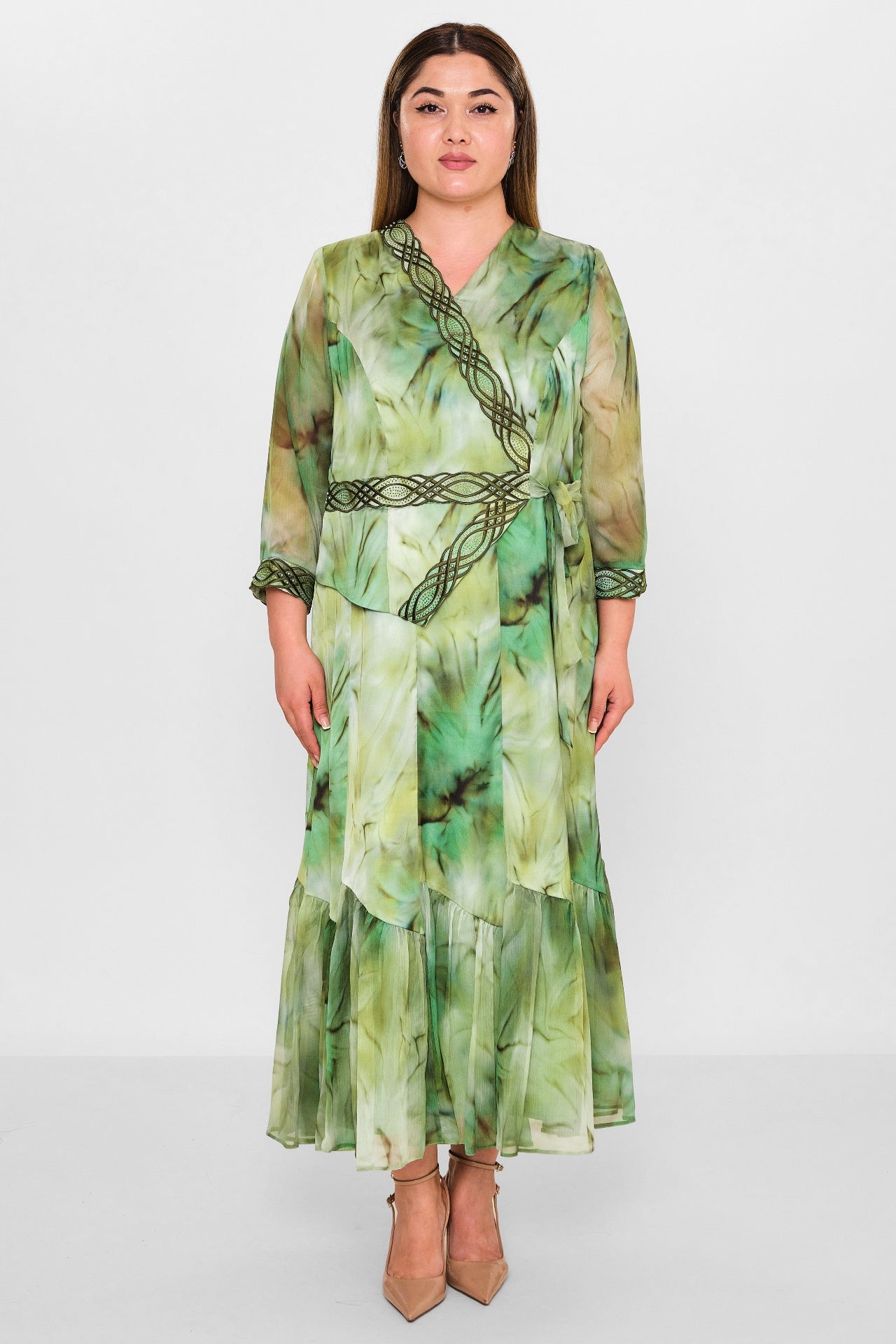 Gumanize - Plus Size Dress (GMZ2025-518-7628) - 8690200134968