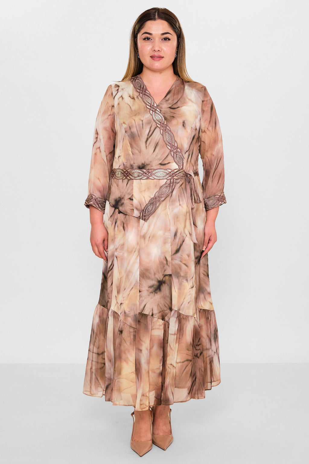 Gumanize - Plus Size Dress (GMZ2025-518-7628) - 8690200134975