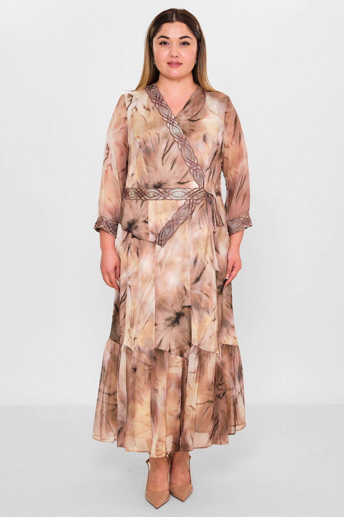 Gumanize - Plus Size Dress (GMZ2025-518-7628) - 8690200134975