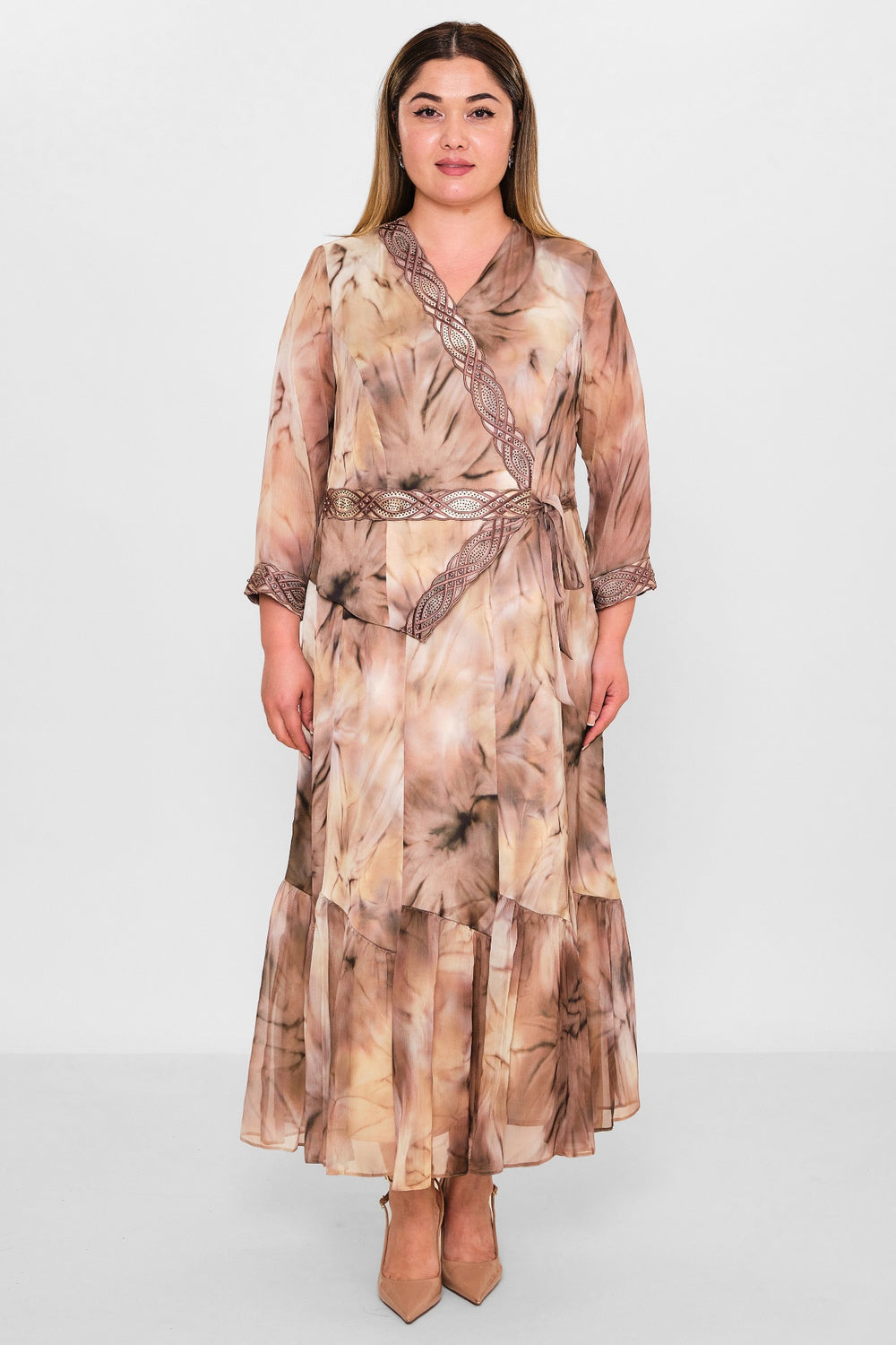 Gumanize - Plus Size Dress (GMZ2025-518-7628) - 8690200134975