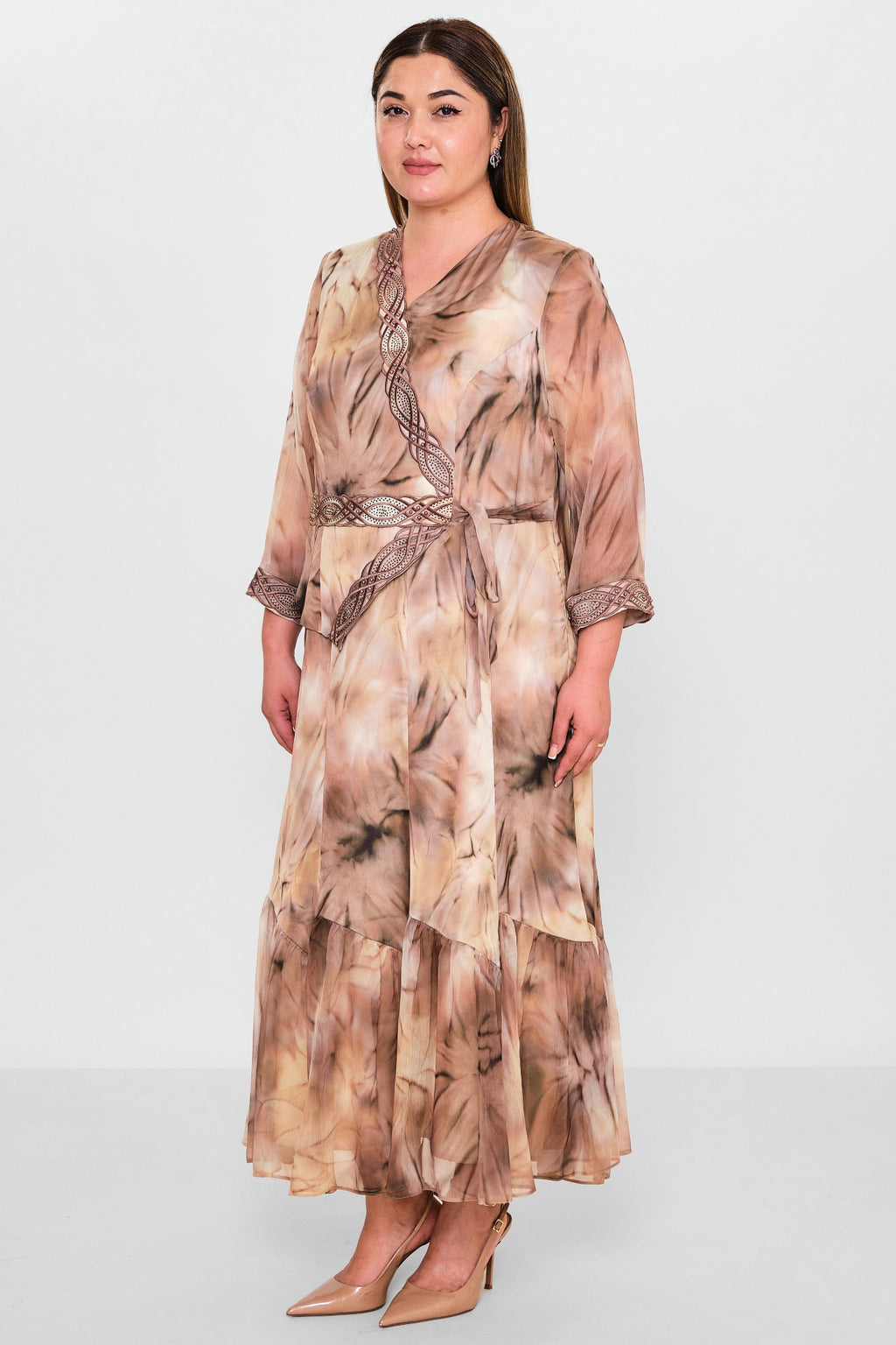 Gumanize - Plus Size Dress (GMZ2025-518-7628) - 8690200134975