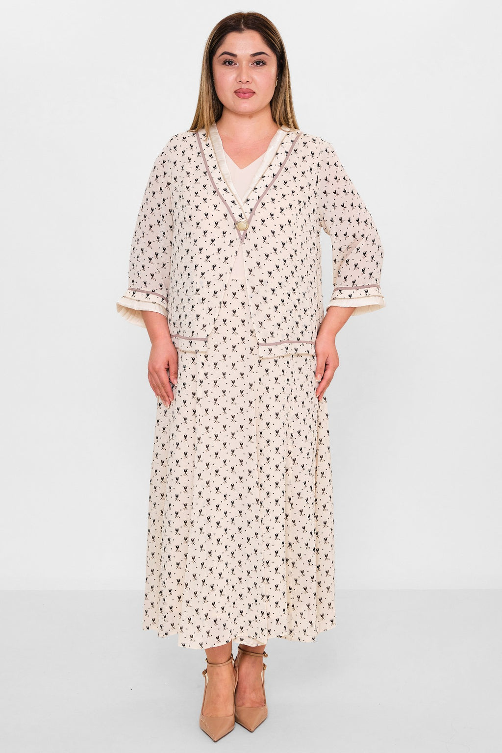 Gumanize - Plus Size Dress (GMZ2026-445-8146) - 8690200134999