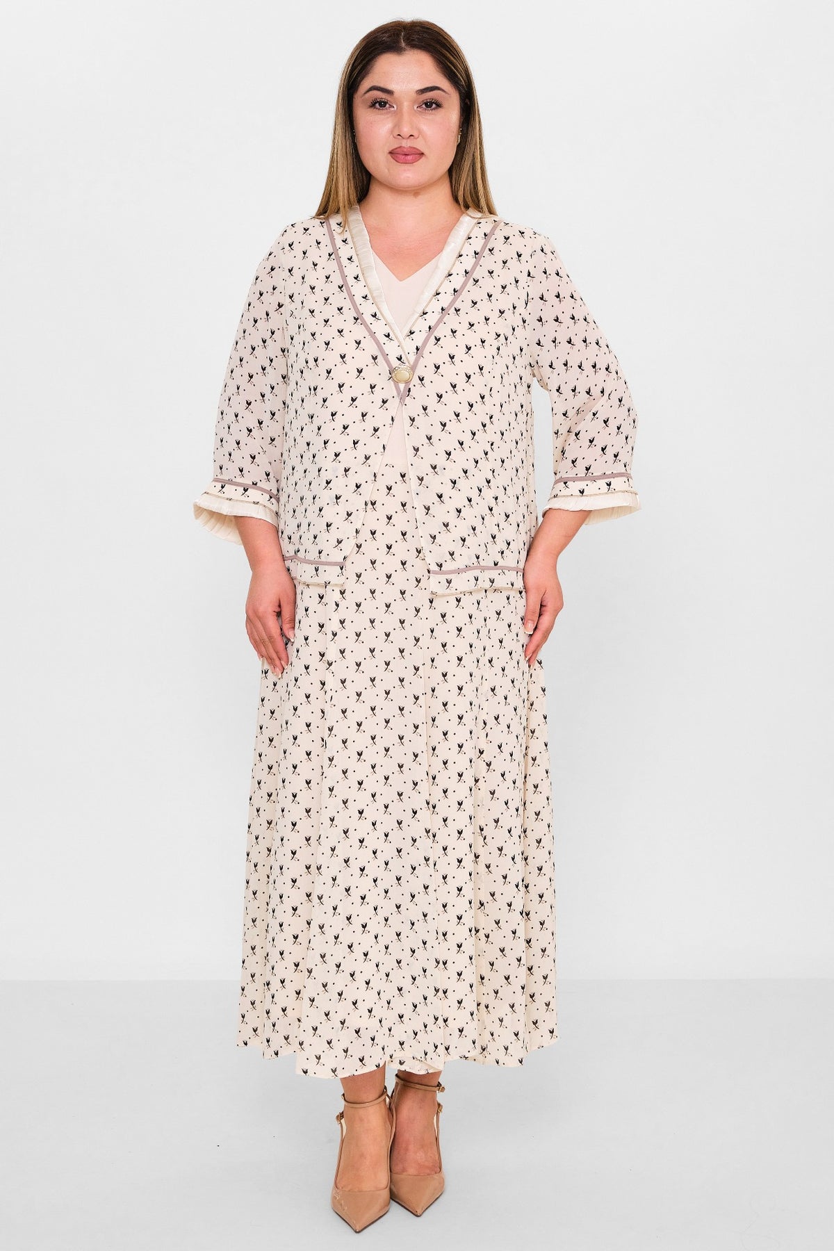 Gumanize - Plus Size Dress (GMZ2026-445-8146) - 8690200134999