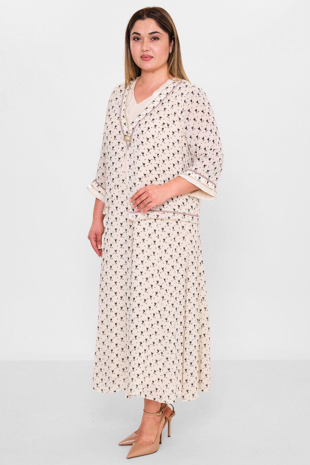 Gumanize - Plus Size Dress (GMZ2026-445-8146) - 8690200134999