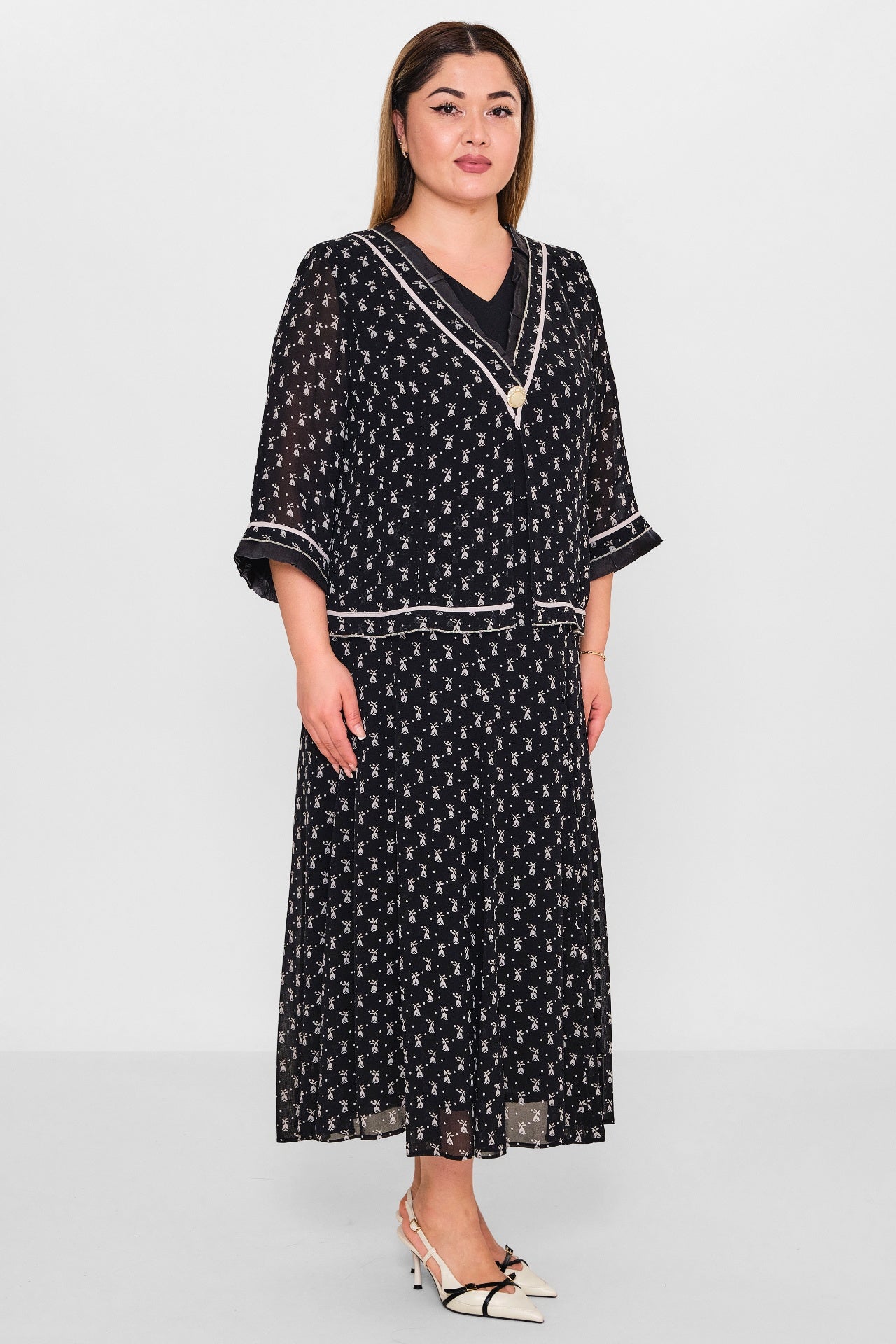 Gumanize - Plus Size Dress (GMZ2026-445-8146) - 8690200135002