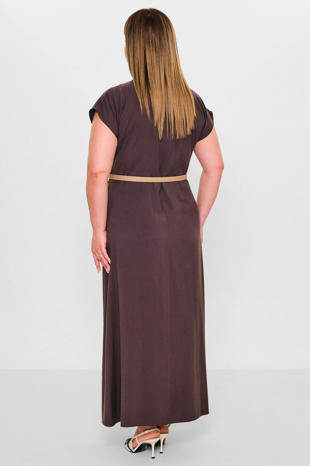 Dress port - Plus Size Dress (DSP26Y5729) - 8690200135088