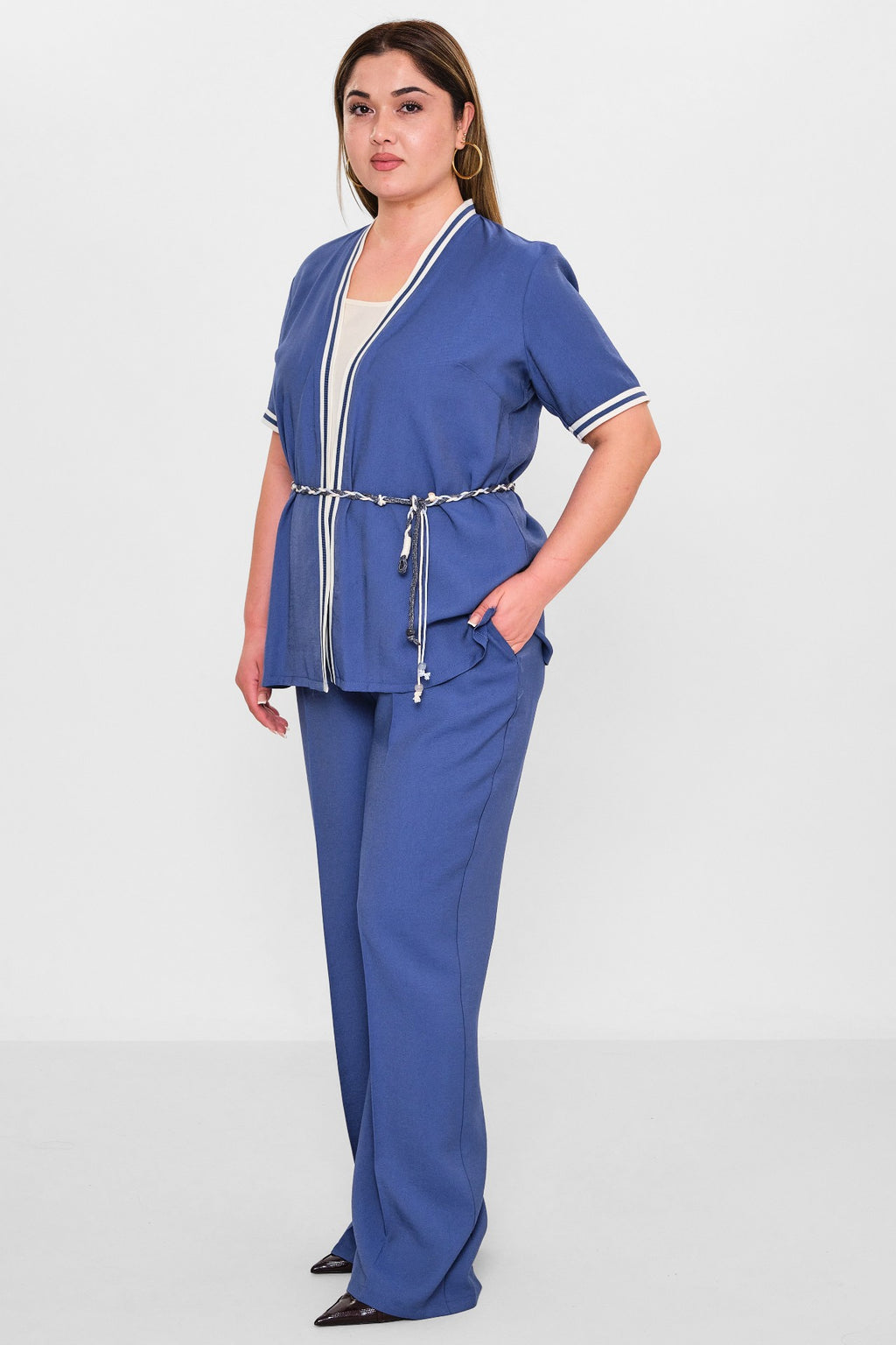 Dress port - Plus Size Suit (DSP26Y3470) - 8690200135194