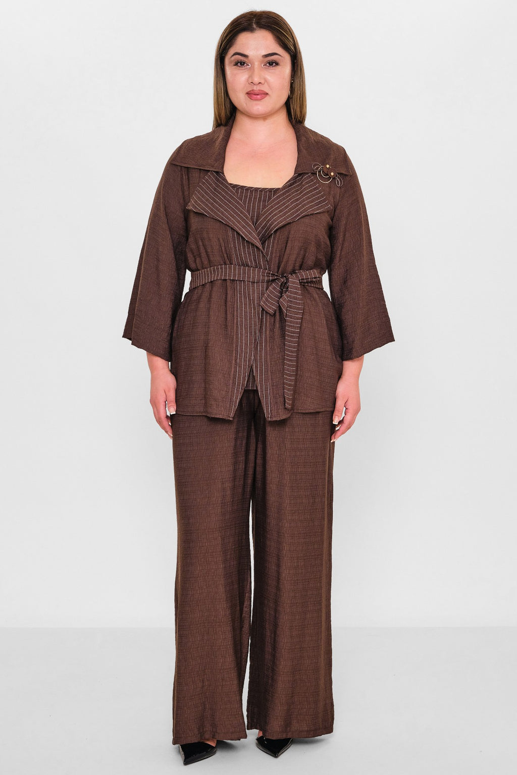 Dress port - Plus Size Suit (DSP26Y3474) - 8690200135217