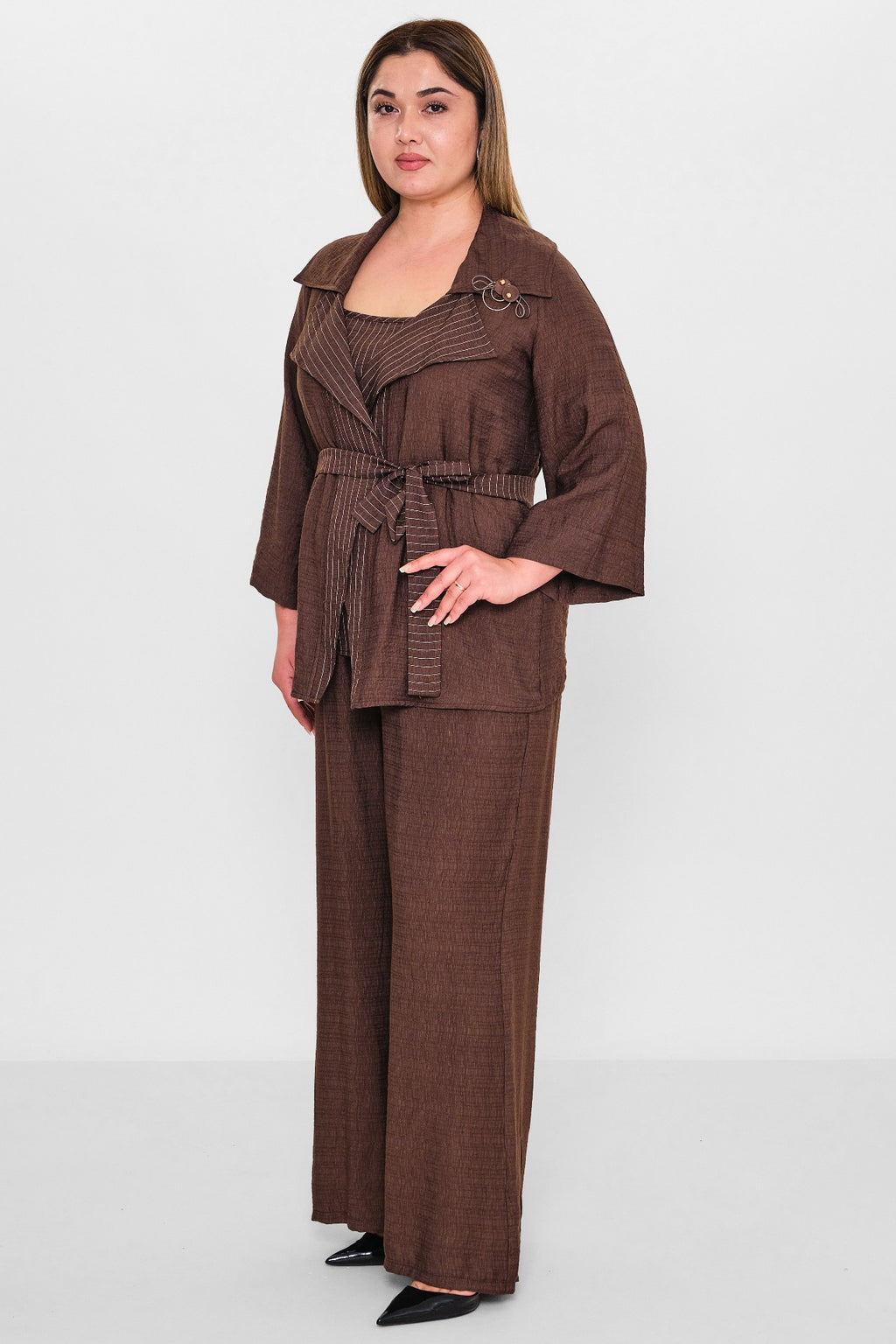 Dress port - Plus Size Suit (DSP26Y3474) - 8690200135217