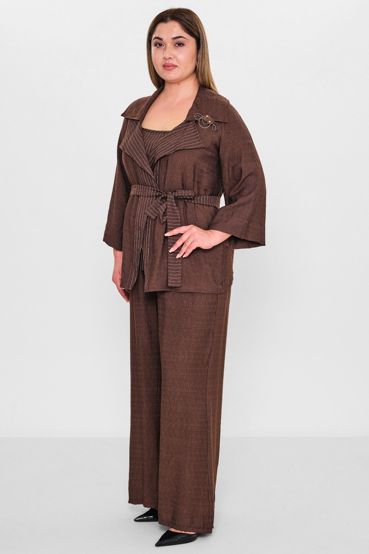 Dress port - Plus Size Suit (DSP26Y3474) - 8690200135217