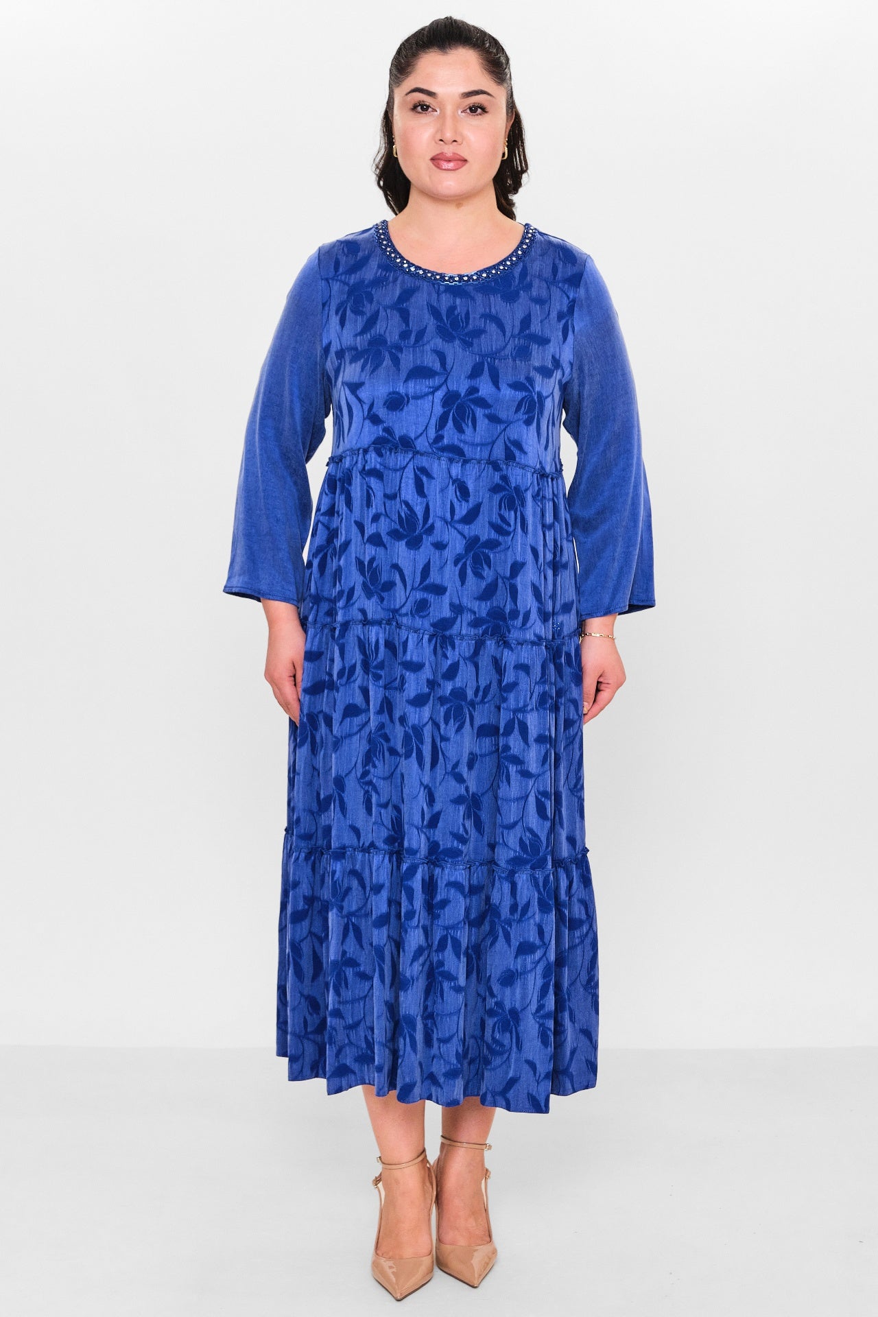 Ksas - Plus Size Dress (KSAS32388) - 8690200135255