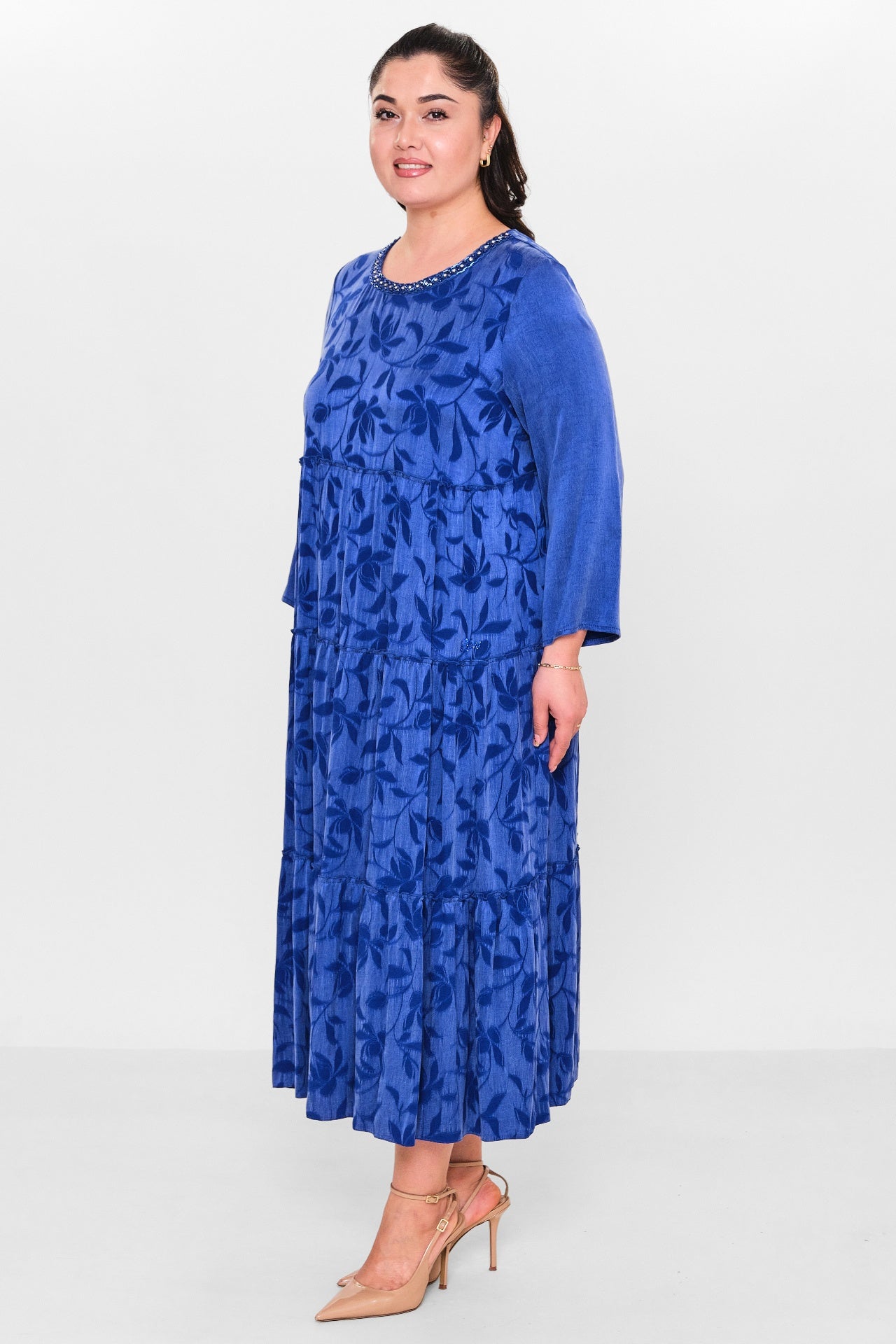 Ksas - Plus Size Dress (KSAS32388) - 8690200135255