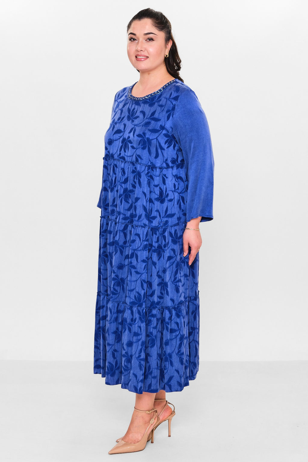 Ksas - Plus Size Dress (KSAS32388) - 8690200135255