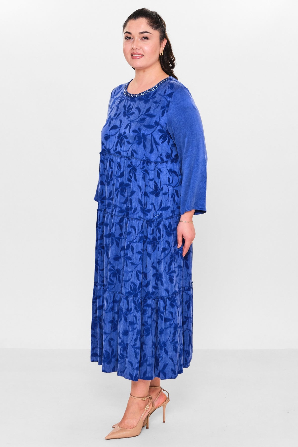 Ksas - Plus Size Dress (KSAS32388) - 8690200135255