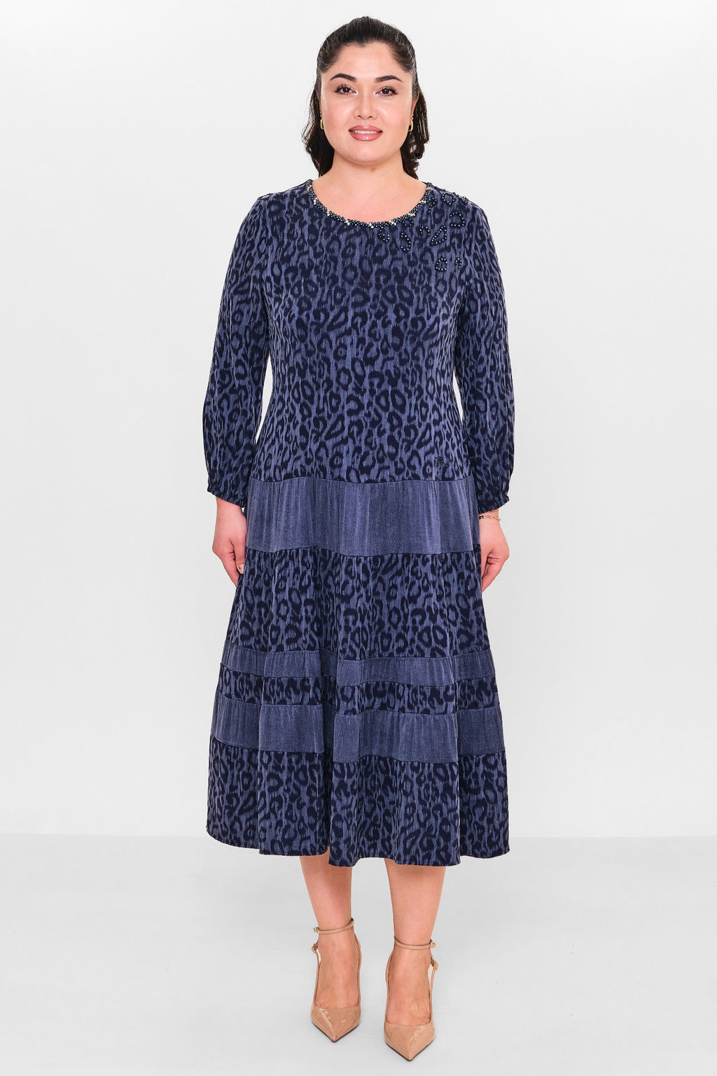 Ksas - Plus Size Dress (KSAS32392) - 8690200135262