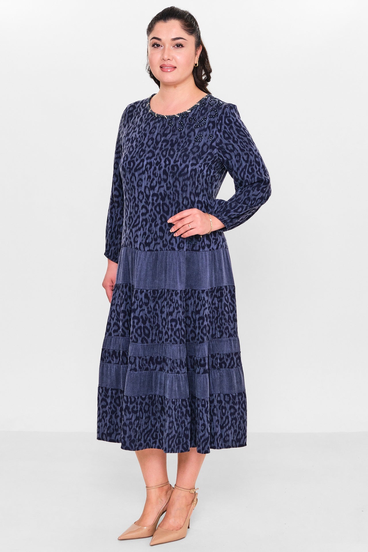 Ksas - Plus Size Dress (KSAS32392) - 8690200135262