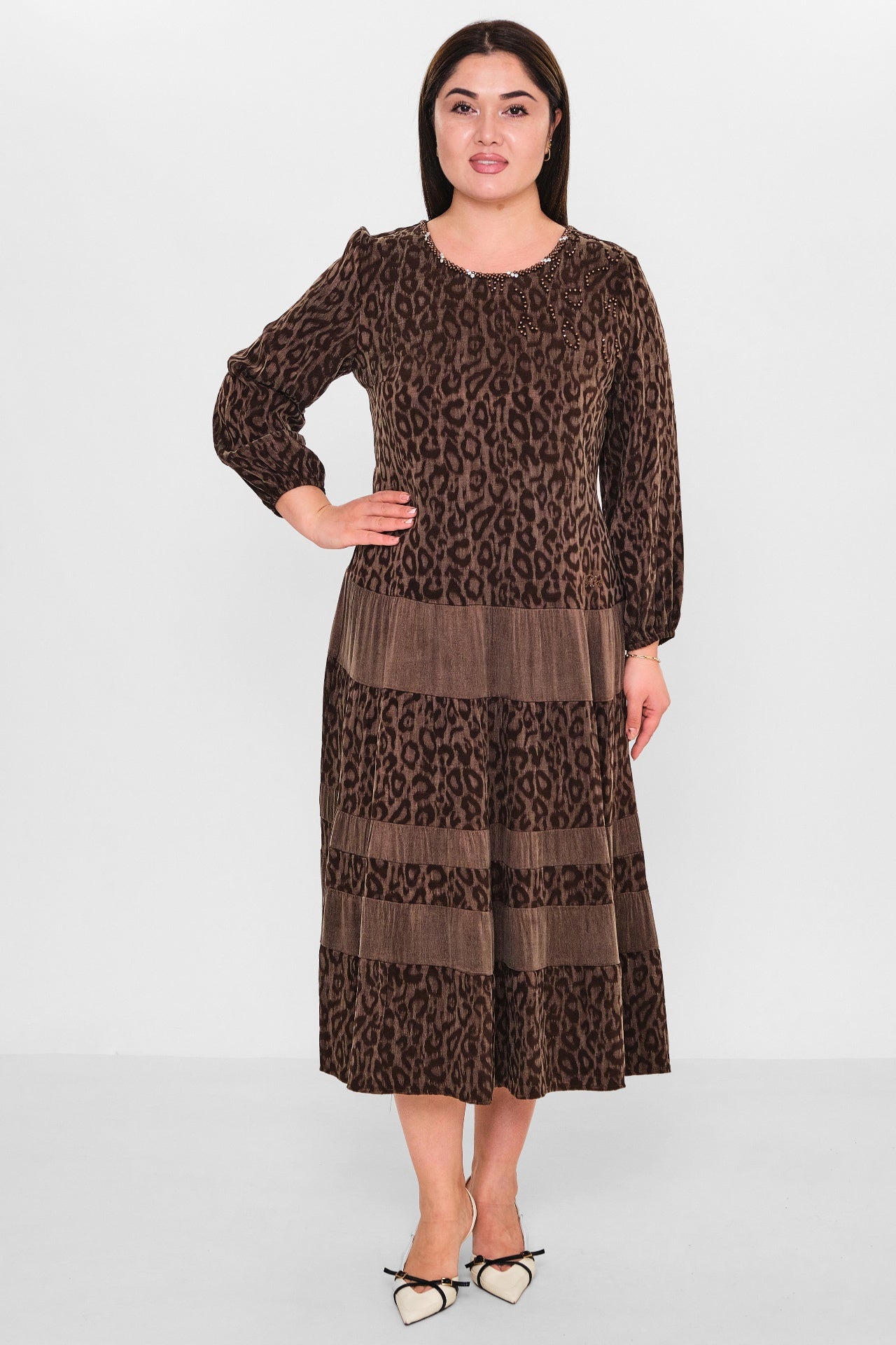 Ksas - Plus Size Dress (KSAS32392) - 8690200135279