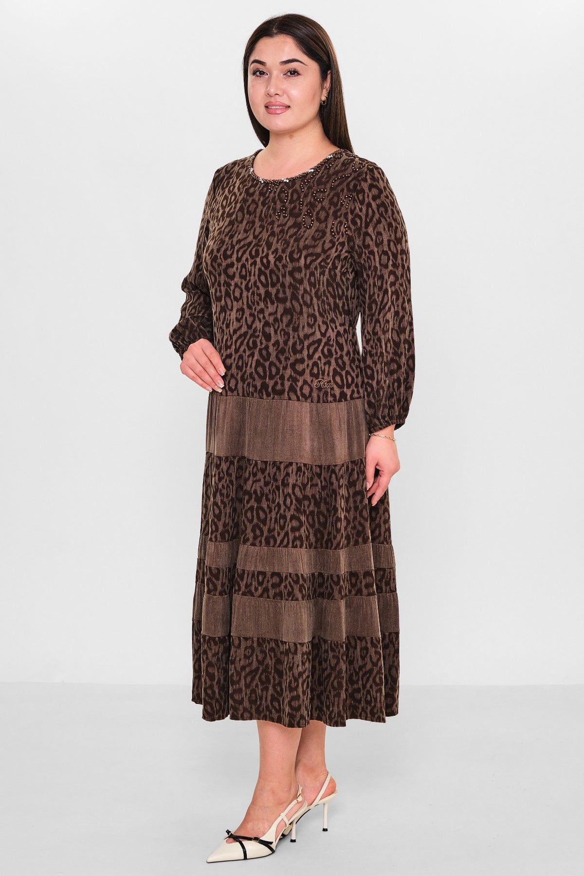 Ksas - Plus Size Dress (KSAS32392) - 8690200135279