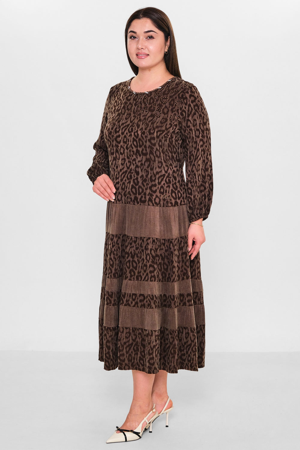 Ksas - Plus Size Dress (KSAS32392) - 8690200135279