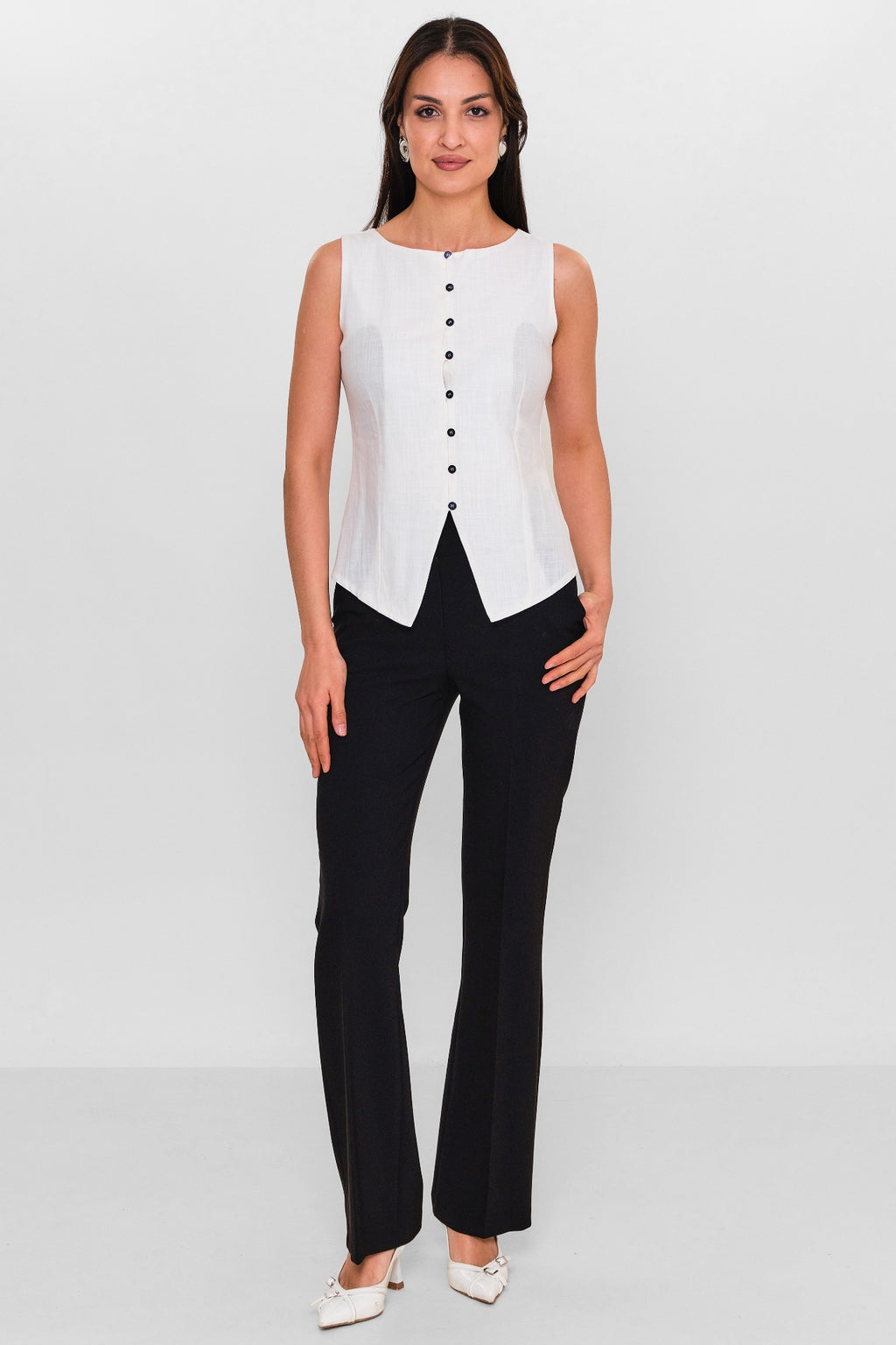 Selen - Plus Size Blouse (SLN26Y260342) - 8690200135439