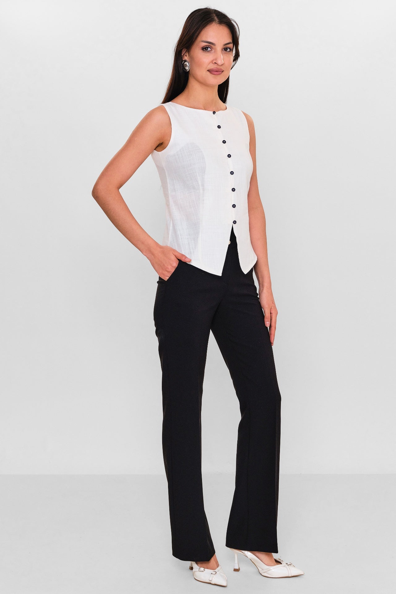 Selen - Plus Size Blouse (SLN26Y260342) - 8690200135439