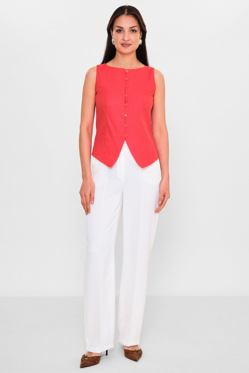 Selen - Plus Size Blouse (SLN26Y260342) - 8690200135477
