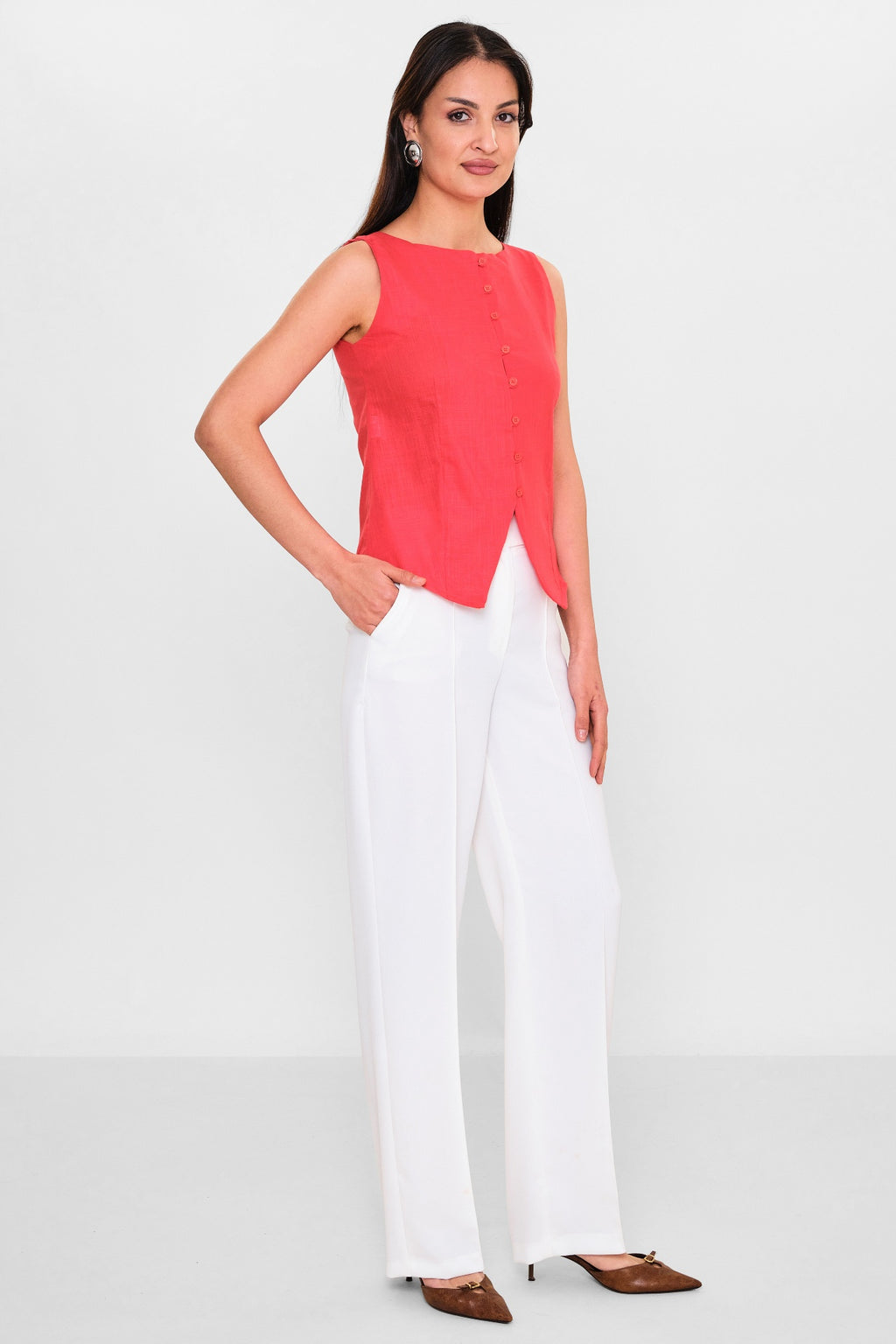 Selen - Plus Size Blouse (SLN26Y260342) - 8690200135477