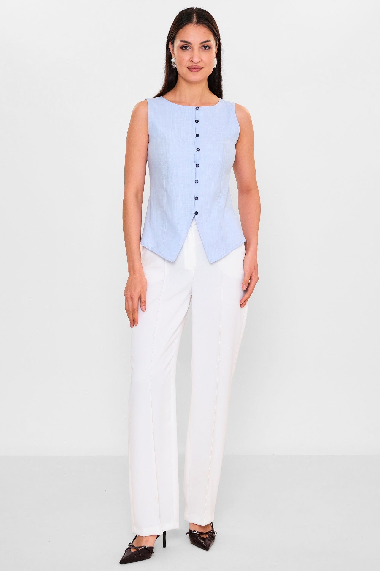 Selen - Plus Size Blouse (SLN26Y260342) - 8690200135484