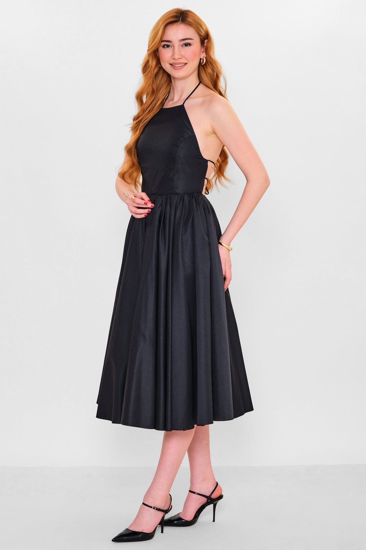 Mamulier - Plus Size Dress (MML26Y6599) - 8690200135491