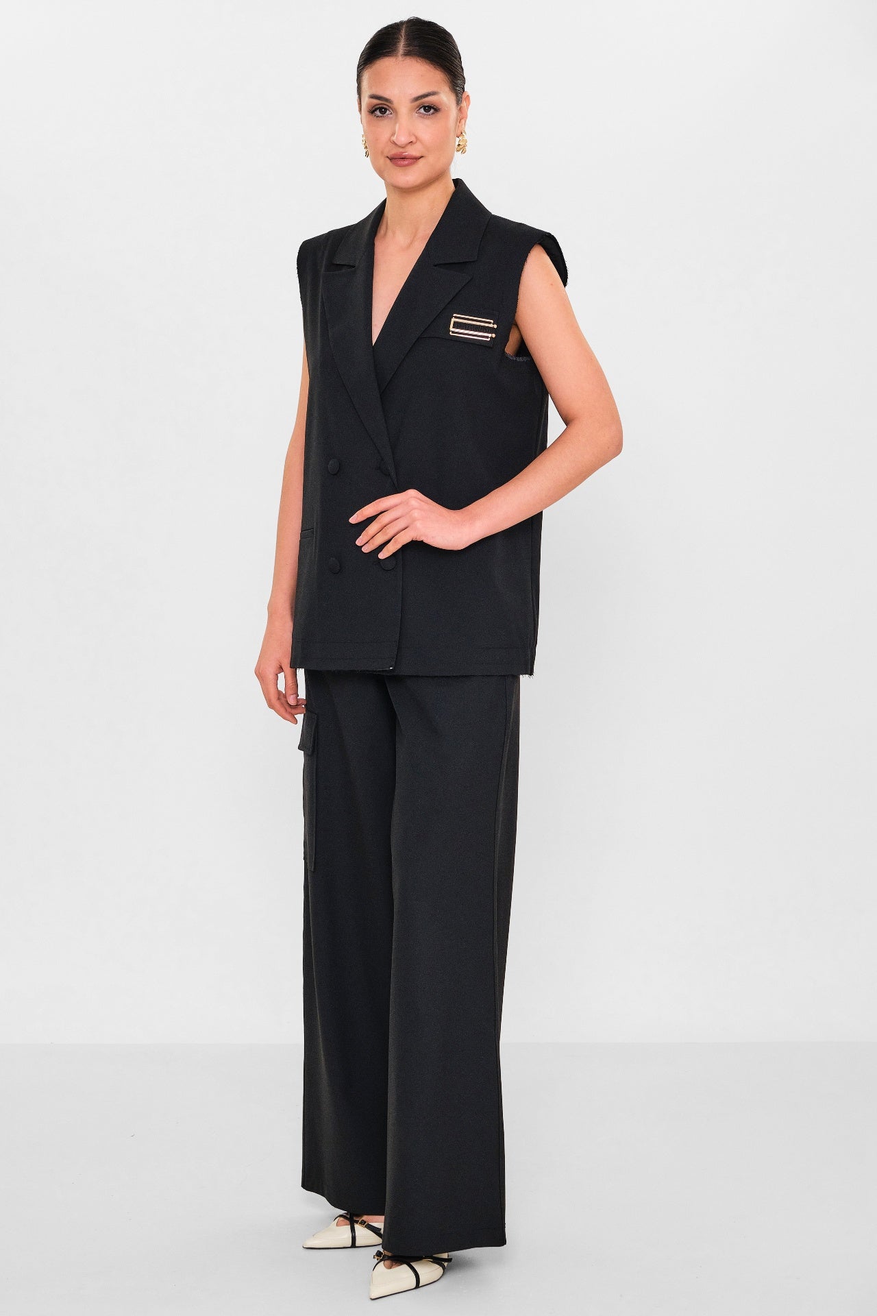 Mamulier - Plus Size Waistcoat (MML26Y6939) - 8690200135545