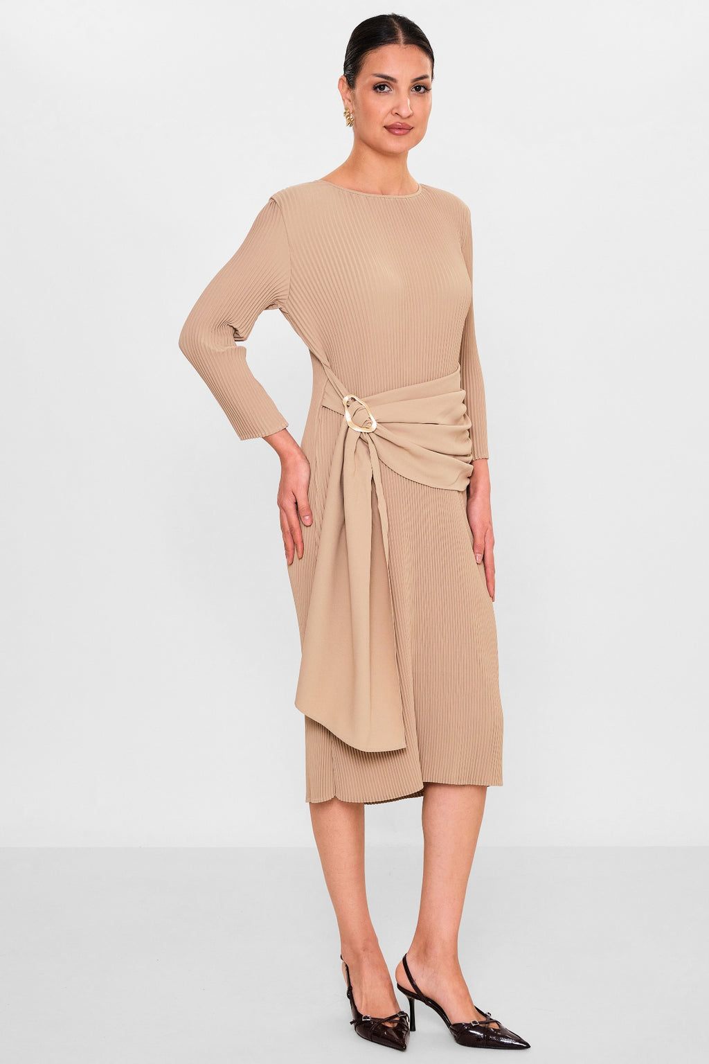 Myraang - Plus Size Dress (MRG26Y05-3042) - 8690200135613