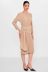 Myraang - Plus Size Dress (MRG26Y05-3042) - 8690200135613