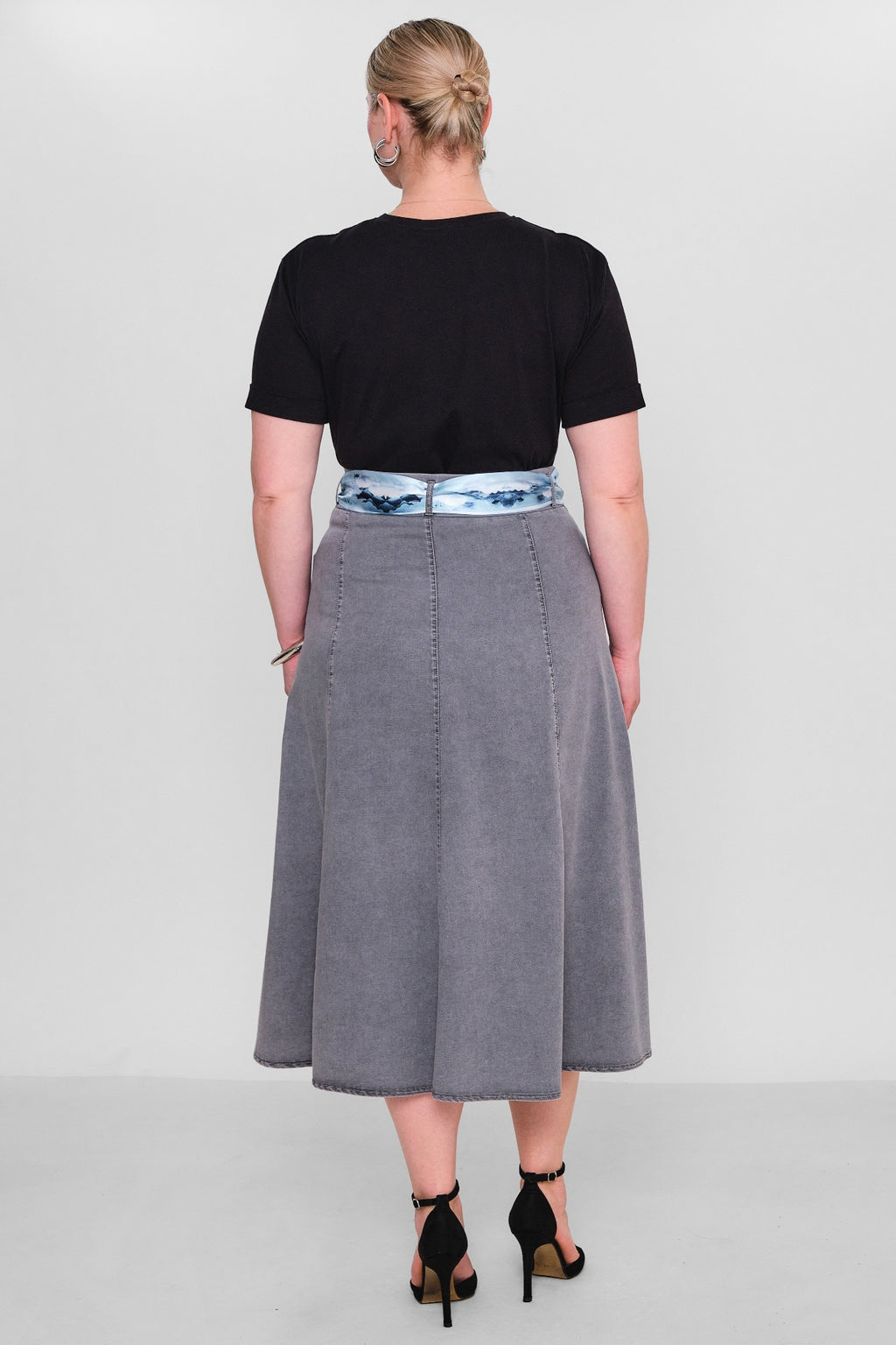 Elitline - Plus Size Skirt (ELT26Y2-276-4018) - 8690200135774