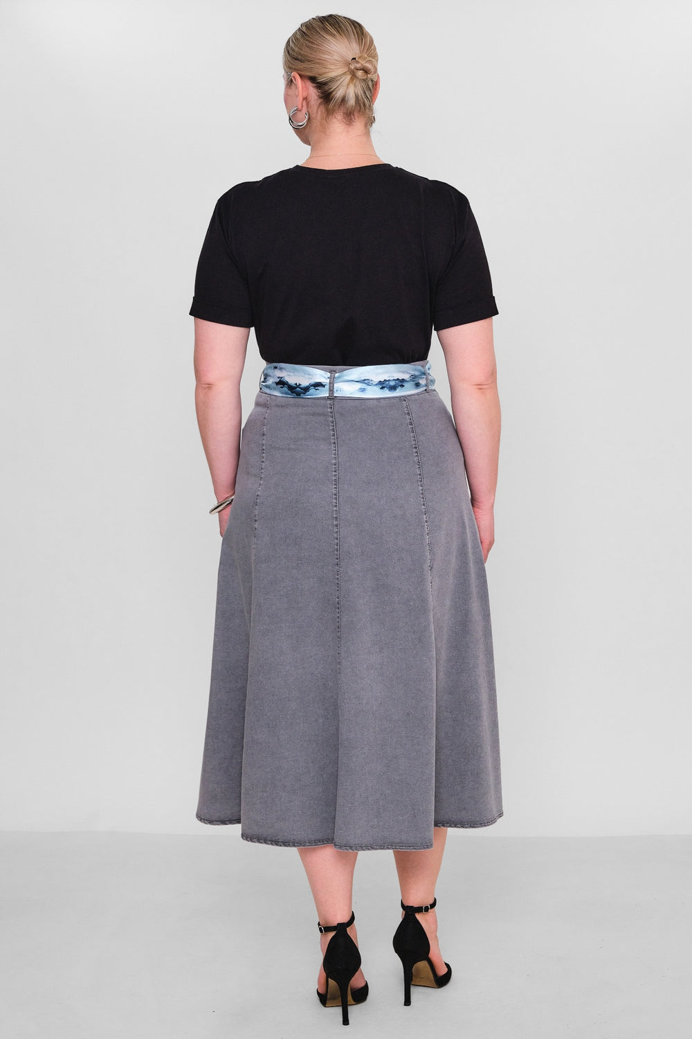 Elitline - Plus Size Skirt (ELT26Y2-276-4018) - 8690200135774