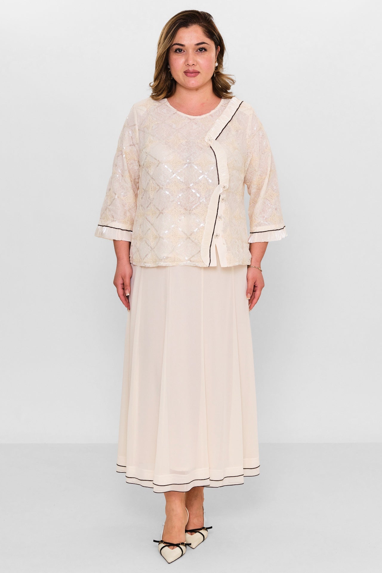 Gumanize - Plus Size Suit (GMZTK438-8159) - 8690200135811