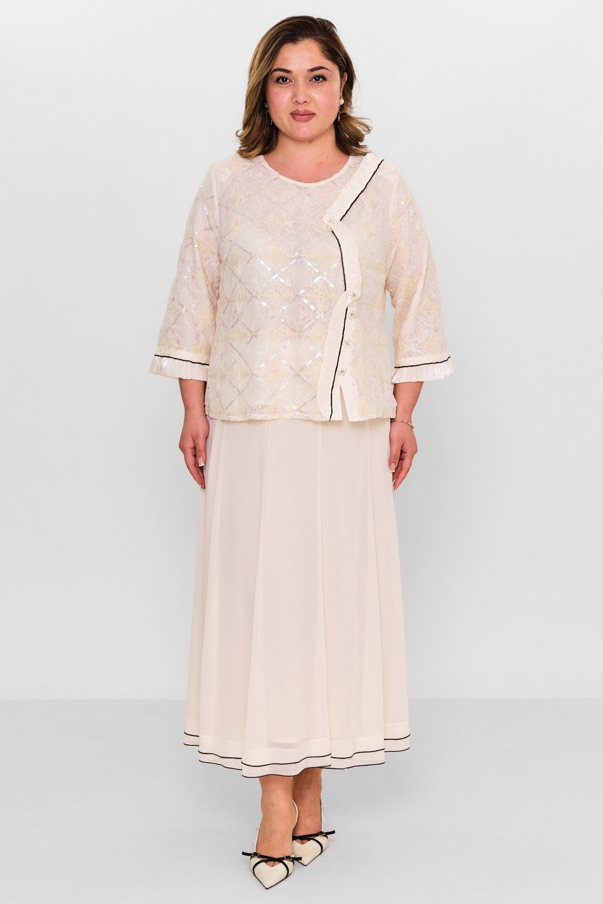 Gumanize - Plus Size Suit (GMZTK438-8159) - 8690200135811