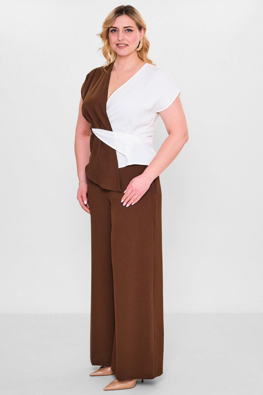 Laluce - Plus Size Blouse (L2.Y26.BLZ.2B196) - 8690200135835