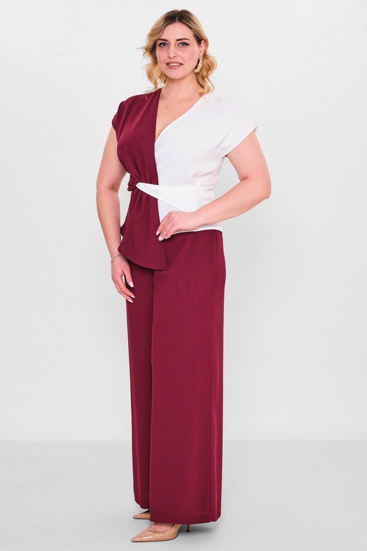 Laluce - Plus Size Blouse (L2.Y26.BLZ.2B196) - 8690200135842