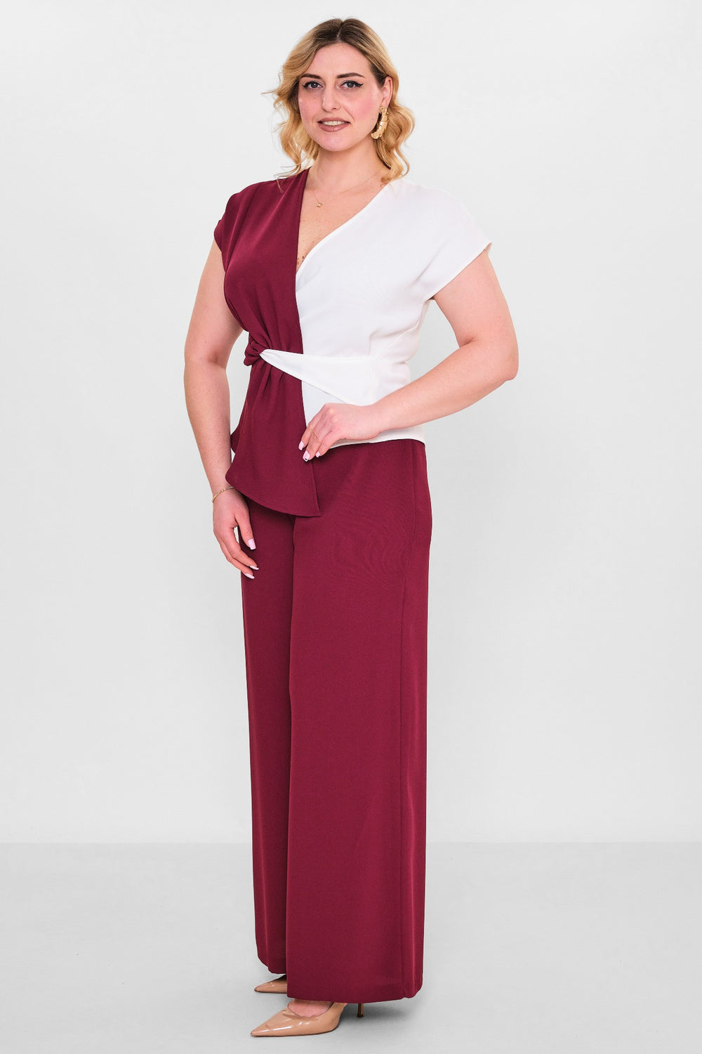 Laluce - Plus Size Blouse (L2.Y26.BLZ.2B196) - 8690200135842