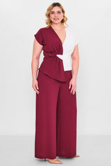 Laluce - Plus Size Trousers (L2.Y26.PNT.2P227) - 8690200135873