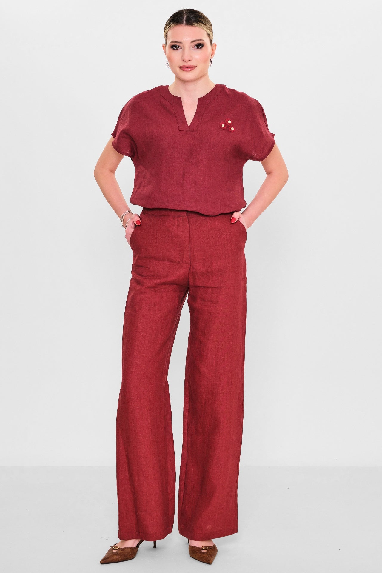Jarrivee - Plus Size Trousers (JRVSS25J1107) - 8690200136290