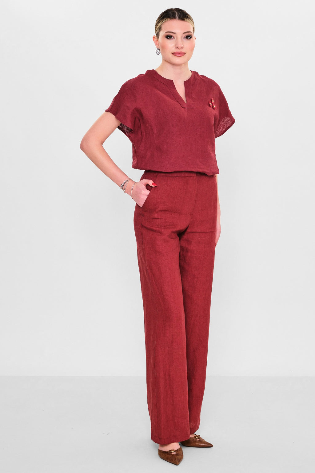 Jarrivee - Plus Size Trousers (JRVSS25J1107) - 8690200136290