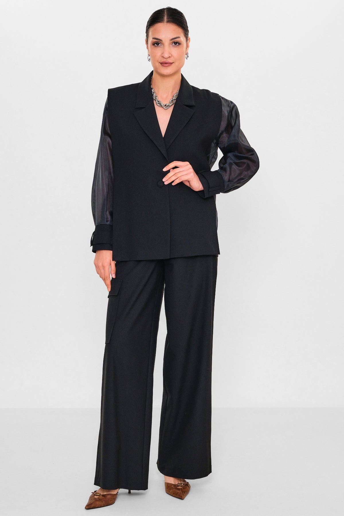 Mamulier - Plus Size Jacket (MML26Y6677) - 8690200137082