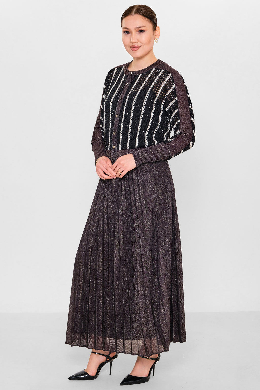Myraang - Plus Size Suit (MRG26Y05-3106) - 8690200137143